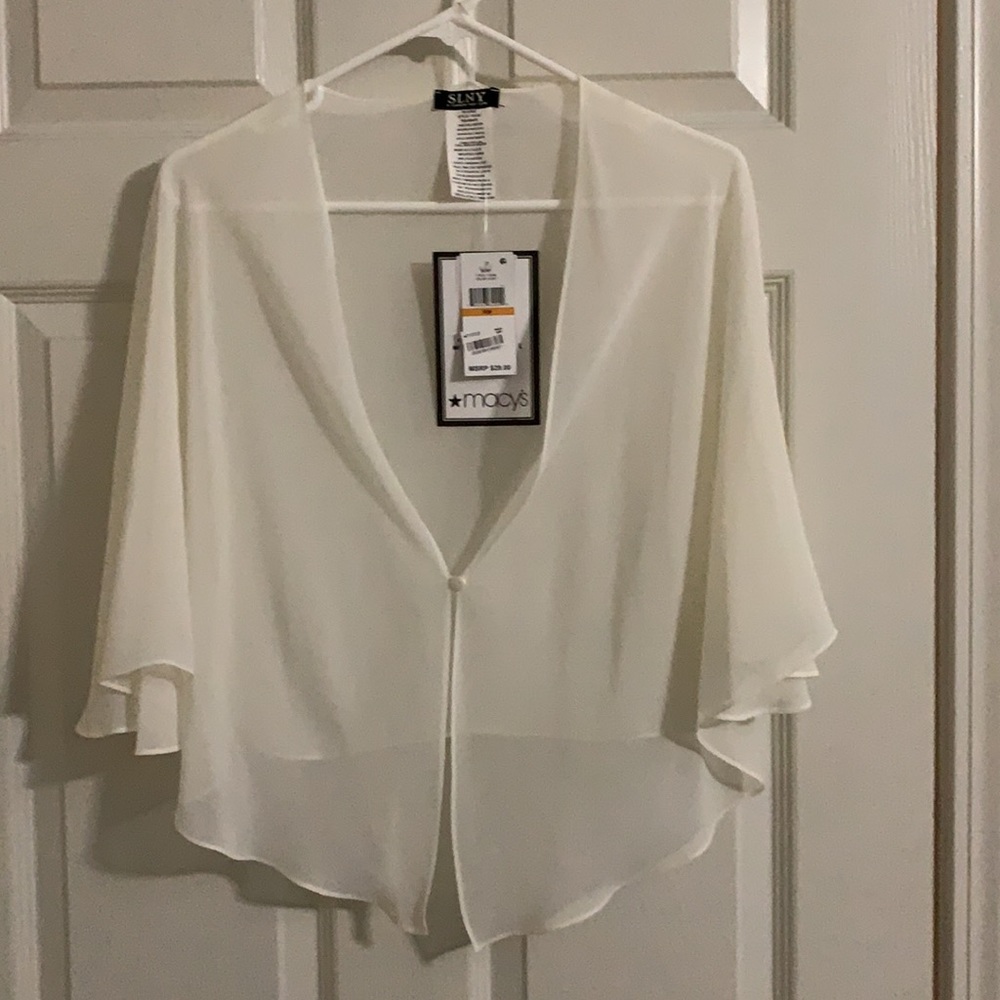 SLNY ivory shawl
